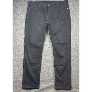 Levis 511 Jeans Mens 40x32 Black Slim Fit Tapered Denim Dark Wash Pants Work
